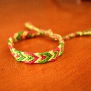 10/ $25 Joyful Rainforest Woven Bracelet